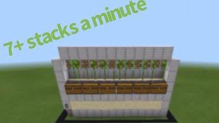 Simple ZERO TICK bamboo farm tutorial for Minecraft bedrock (expandable)