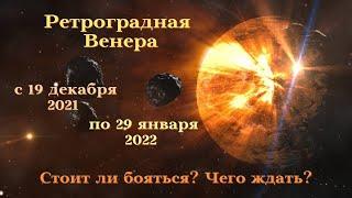 Ретроградная Венера с 19 декабря 2021 по 29 января 2022┃#венера #ретро #чегождать #планета #шанс