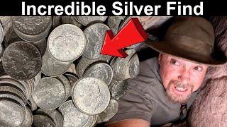 MASSIVE Silver Morgans Stash Found in Cave