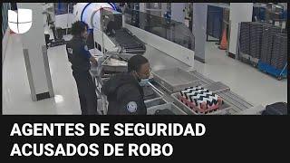 Captan en video a agentes de la TSA robando a pasajeros del Aeropuerto internacional de Miami