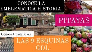 CONOCE la EMBLEMÁTICA HISTORIA de las 9 ESQUINAS así como LA FERIA DE LA PITAYA EN GDL