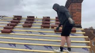 How to re-tile a roof bedford