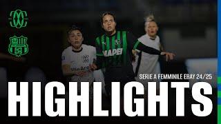 Serie A Femminile eBay | Como-Sassuolo 3-0 | Highlights