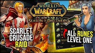 Season Of Discovery Just Got INTERESTING Again... | Scarlet Crusade Raid!? | World of Warcraft