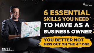 What to learn as an entrepreneur? | Essential Business Skills | Rajiv Talreja