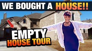 Empty Newly Built $500K Texas Home Tour - Immigrant Family First Home - Empty House Tour [2022]