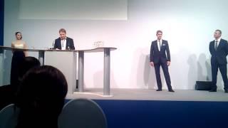 eCarTec Award 2013 - Laudatio und Preisverleihung E-Force One AG / BRUSA Elektronik AG