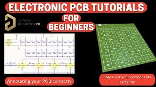 Altium Designer 20 Tutorials - How to place components perfectly on your PCB