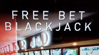 Freebet Blackjack At The D  LIVE