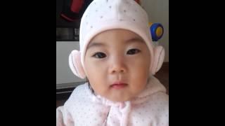 Baby Yebin Wearing Spacesuit 우주복 입은 예빈!