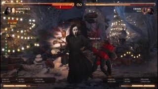 MK1 - High damage meterless Ghostface/Shujinko kombos