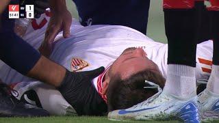 Saul Niguez INJURY Vs Real Valladolid