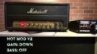 Marshall SVH20H Hot Mod v2 Weber Mini Mass Attenuator