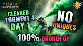 DRAGON'S BREATH - STRONGEST SPIRITBORN S8 BUILD | Diablo 4 Guide