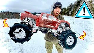 Are PADDLE WHEELS really worth it in the SNOW on HUGE RC VEHICLES or are they NOT necessary?