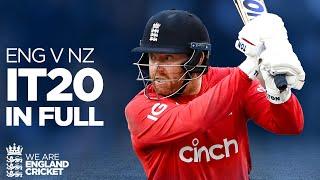 Bairstow Smashes 86* off 60 Balls | IT20 IN FULL | England v New Zealand