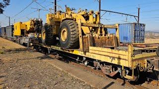 Recovery train on the NATCOR mainline KZN