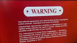Sony Pictures Home Entertainment INTERPOL Warning Screen (2013-) | FlintNAUTTP Canada (UNVIAED)