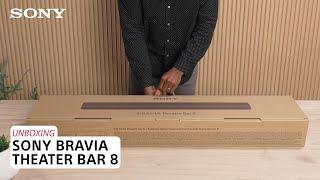 Sony | Learn how to unbox the BRAVIA Theater Bar 8