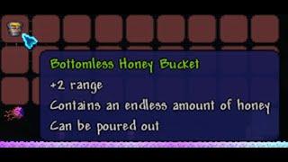 Terraria 1.4.4. How to Obtain " Bottomless Honey Bucket "