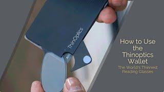 How to Use Your ThinOptics Wallet | ThinOptics | Readers + Reading Glasses