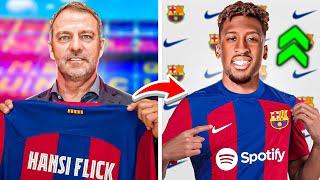 HANSI FLICK Rebuilds FC BARCELONA! 