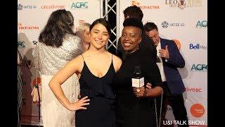 U&I TALK SHOW Feat. NICOLE MUNOZ at The LEO AWARDS Red Carpet 2018 -