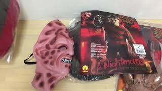 "Nightmare Unleashed: Unboxing the Ultimate Freddy Krueger Halloween Costume for Maximum Horror!"