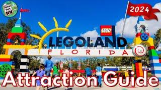 LEGOLAND Florida ATTRACTION GUIDE - 2024 - All Rides & Shows
