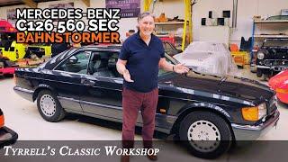 Recovering the beast of an 80s Bahnstormer - Mercedes-Benz C126 560 SEC | Tyrrell's Classic Workshop