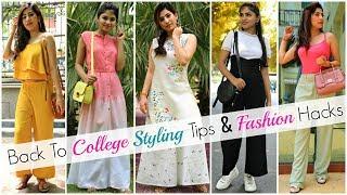 Back To College STYLING HACKS & OUTFIT IDEAS For Teenagers | #Fashion #Lookbook #Anaysa