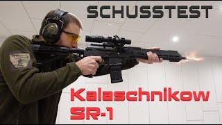 Kalaschnikow SR-1 (.223 Rem) // Schusstest
