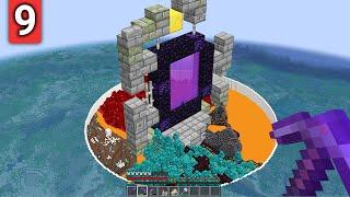 I Transformed A Nether Portal In Minecraft Hardcore