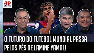 "Em números, ele começa melhor que o Messi..." Debate sobre Lamine Yamal PEGA FOGO!