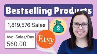 Best selling products on Etsy / What do people buy on Etsy