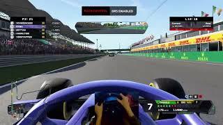 Unskilled but too close to the barrier in Hungary F1 2020