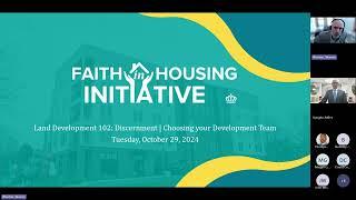 Land Development 102 for Faith based Organizations   Discernment   Choosing Your Development Team 20