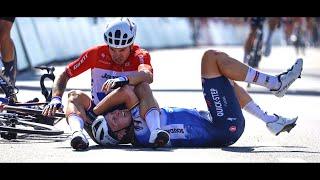 HARDEST CYCLING CRASHES 2024  I TOP 7