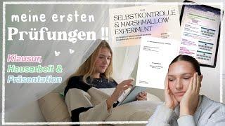 erste UNI Klausurenphase  online Psychologie Studium 