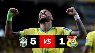 Brazil vs Bolivia 5-1 World Cup Qualifiers 2023 Highlights