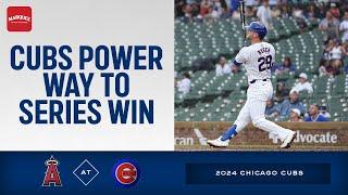 RECAP: Cubs take 2 of 3 from Angels at Wrigley!