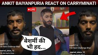 Ankit Baiyanpuria Reply On Carryminati's New Video | Motivational Speaker Parody!!!