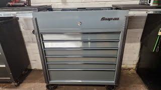 Snap On ToolBox Tour - 40" Slide Top Roll Cart  