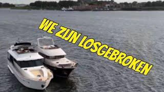 HET ANKER HOUD HET NIET BIJ WINDKRACHT 6 OP VEERSE MEER #103 YACHT VLOG