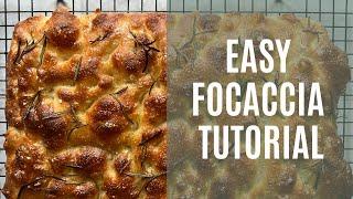 Easy Overnight Focaccia Tutorial (uses instant yeast)