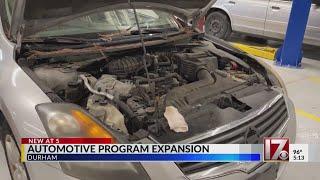 Durham Tech expands automotive program as demand grows for electric vehicle technicians