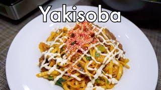 How to make Yakisoba | easy noodle sauce from scratch