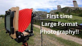 My first time taking and developing 4x5 large format photos! Large Format Film Photography