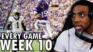 "6 GAME WINNING FIELD GOALS!" | Week 10 Highlights Reaction