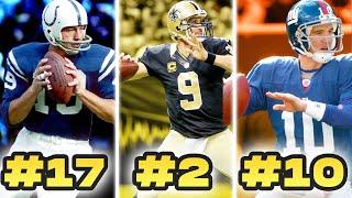 Unbreakable TOP 20 NFL Quarterbacks That Threw The Most Passing Touchdowns in the NFL #football #nfl